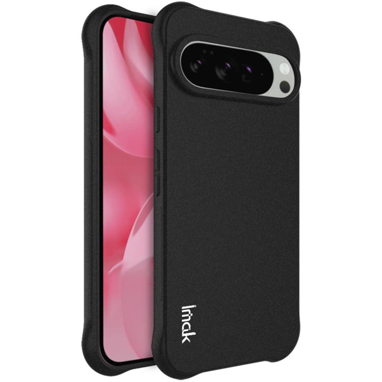 For Google Pixel 10 / Pixel 10 Pro imak Shockproof Airbag TPU Phone Case(Matte Black)