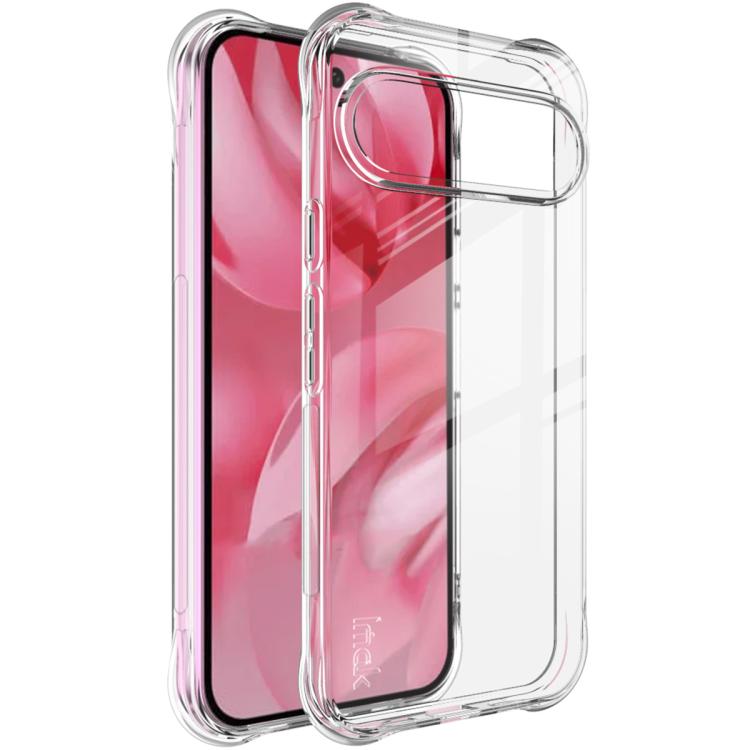 For Google Pixel 10 Pro XL imak Shockproof Airbag TPU Phone Case(Transparent)