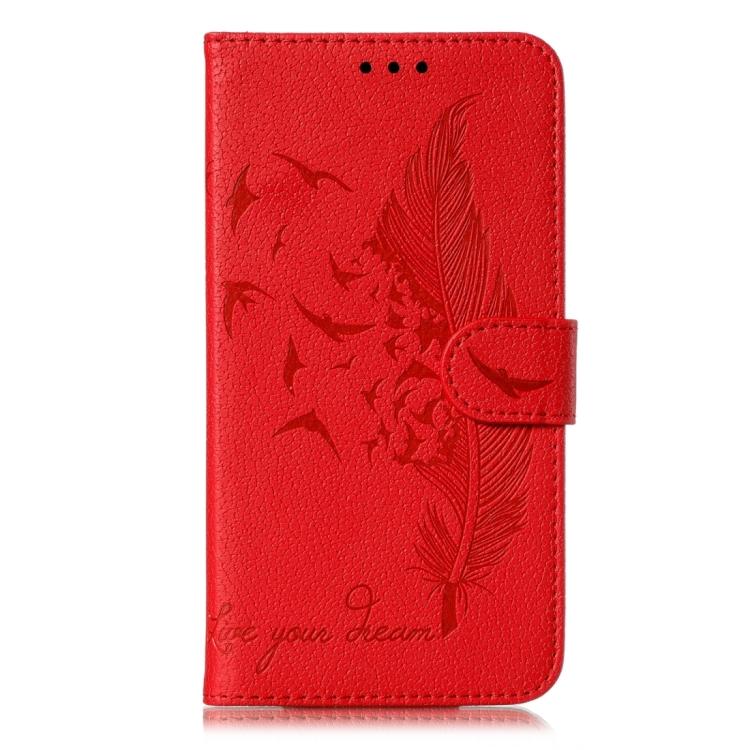 Feather Pattern Litchi Texture Leather Phone Case, For Xiaomi 17 Pro, For Xiaomi 17, For Xiaomi 15T Pro 5G, For Xiaomi 15T 5G
