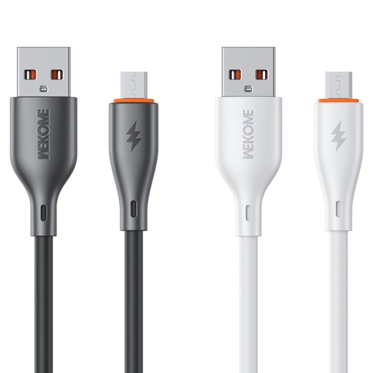 WK WDC-67m Kinkong 1m 12W PVC Data Cable, Interface:USB to Micro(Black)