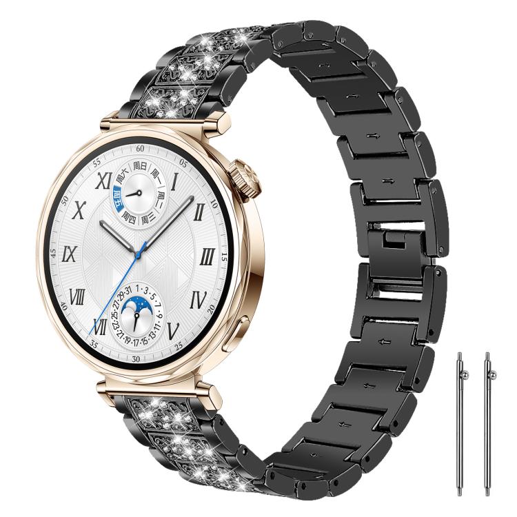 xDfind Diamond Jewelry Steel Watch Band, 22mm For Huawei Watch GT5/GT5 Pro/4/4 Pro, 20mm For COROS APEX 2 42mm / PACE 2, 22mm For Fossil Gen 5 Carlyle/Julianna/Garrett