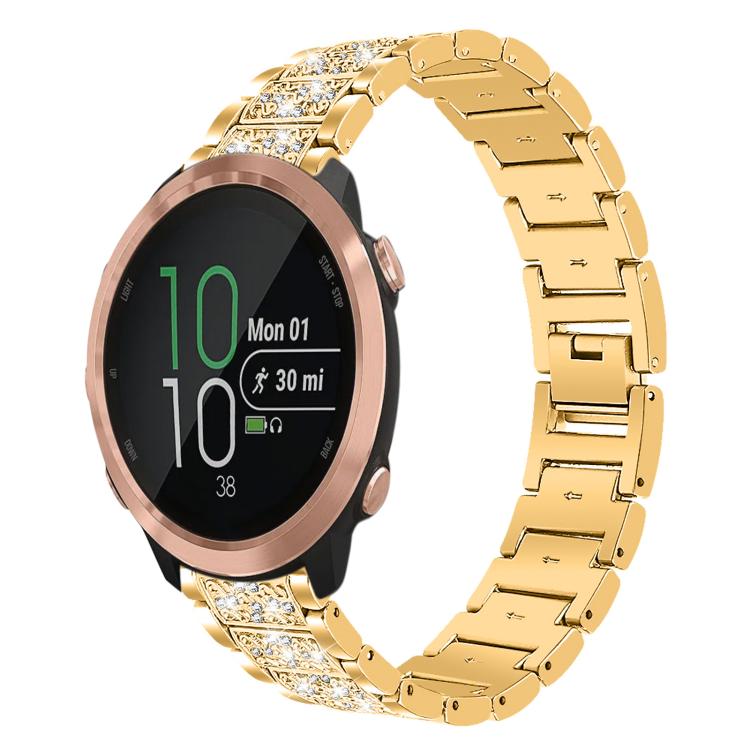 xDfind Diamond Jewelry Steel Watch Band, 20mm For Garmin Forerunner 570 42mm/245/645/158, 22mm For Garmin Venu 3 / vivoactive4, 20mm For Garmin venu 2 / venu / Sq2 / Sq, 18mm For Garmin Venu 2S / vivoactive 4s/3s                                        ...