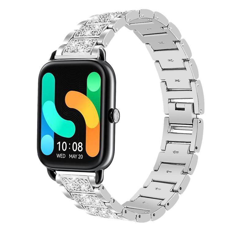xDfind Diamond Jewelry Steel Watch Band, 20mm For Ticwatch GTH / E3 / E / 2, 22mm For Ticwatch Pro X / Pro3 / Pro / GTX / E2, 20mm For Xiaomi Haylou RS4 Plus LS11, 22mm For Xiaomi Watch S3/2 Pro/S2/S1, 22mm For Xiaomi Haylou Watch LS09B / LS05S / LS10 ...