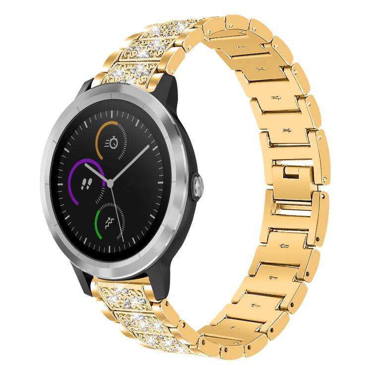 xDfind Diamond Jewelry Steel Watch Band, 20mm For Garmin Forerunner 570 42mm/245/645/158, 22mm For Garmin Venu 3 / vivoactive4, 20mm For Garmin venu 2 / venu / Sq2 / Sq, 18mm For Garmin Venu 2S / vivoactive 4s/3s                                        ...