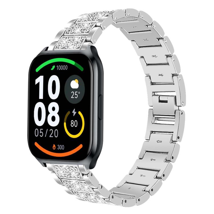 xDfind Diamond Jewelry Steel Watch Band, 20mm For Ticwatch GTH / E3 / E / 2, 22mm For Ticwatch Pro X / Pro3 / Pro / GTX / E2, 20mm For Xiaomi Haylou RS4 Plus LS11, 22mm For Xiaomi Watch S3/2 Pro/S2/S1, 22mm For Xiaomi Haylou Watch LS09B / LS05S / LS10 ...