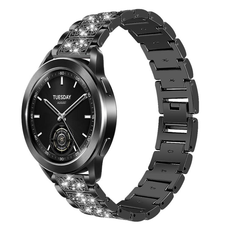 xDfind Diamond Jewelry Steel Watch Band, 20mm For Ticwatch GTH / E3 / E / 2, 22mm For Ticwatch Pro X / Pro3 / Pro / GTX / E2, 20mm For Xiaomi Haylou RS4 Plus LS11, 22mm For Xiaomi Watch S3/2 Pro/S2/S1, 22mm For Xiaomi Haylou Watch LS09B / LS05S / LS10 ...