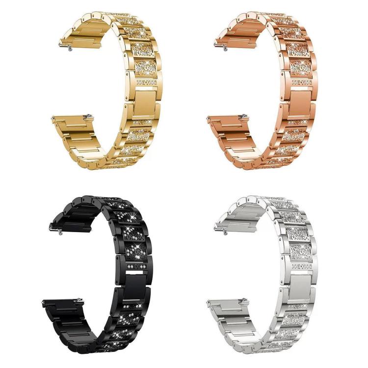 xDfind Diamond Jewelry Steel Watch Band, 22mm For Suunto Race S / Race / 9 Peak / 5 Peak, 20mm For Garmin Forerunner 570 42mm/245/645/158, 22mm For Garmin Venu 3 / vivoactive4, 20mm For Garmin venu 2 / venu / Sq2 / Sq                                   ...