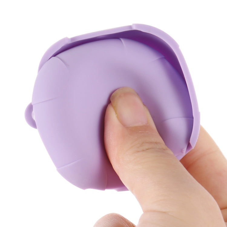 For Samsung Galaxy Buds Live Anti-fall Silicone Earphone Protective Case with Hook