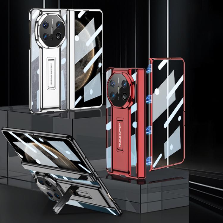 For Huawei Mate X6 GKK Integrated Magnetic Folding Supercar Phone Case(Red)