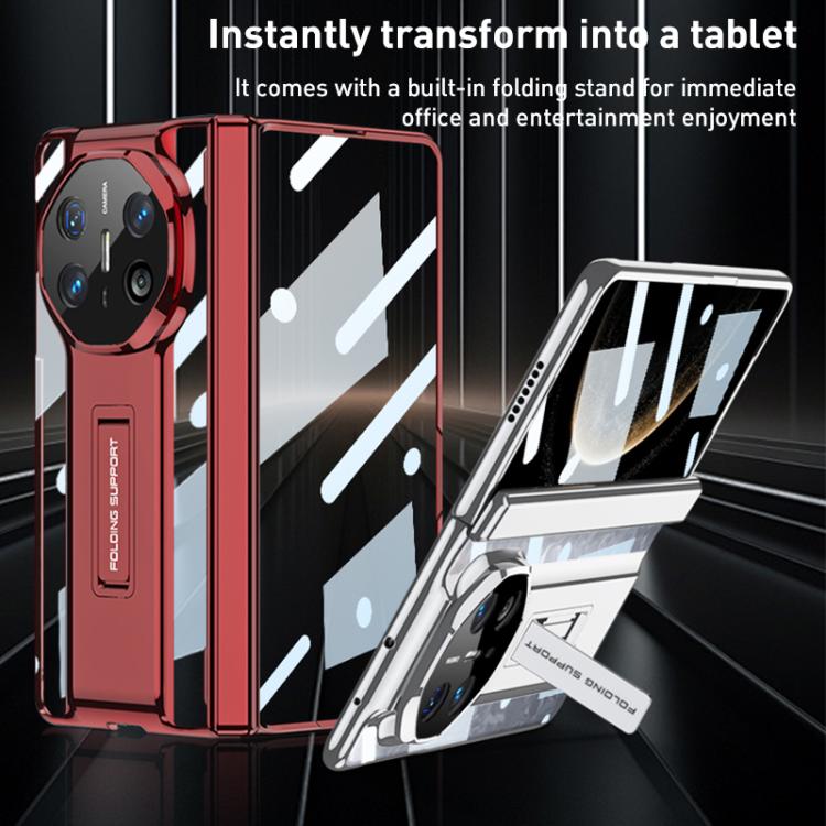 For Huawei Mate X6 GKK Integrated Magnetic Folding Supercar Phone Case(Red)