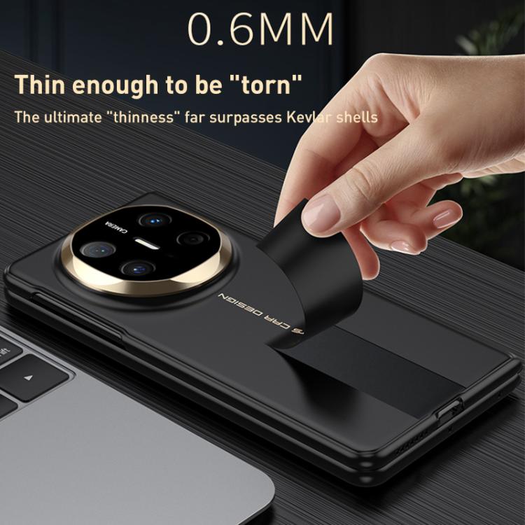 For Huawei Mate X6 GKK Integrated Silky Ultra-thin Folding Phone Case(Grey)