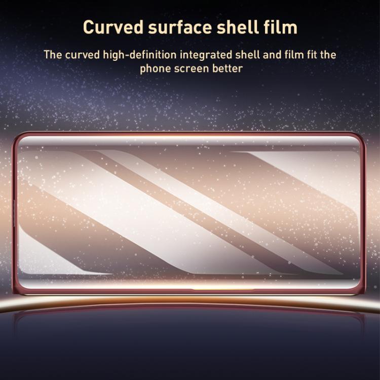 For Huawei Mate X6 GKK Integrated Silky Ultra-thin Folding Phone Case(Red Gold)