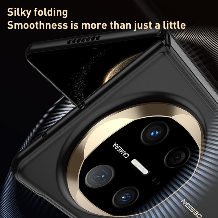 For Huawei Mate X6 GKK Integrated Silky Ultra-thin Folding Phone Case(Grey)