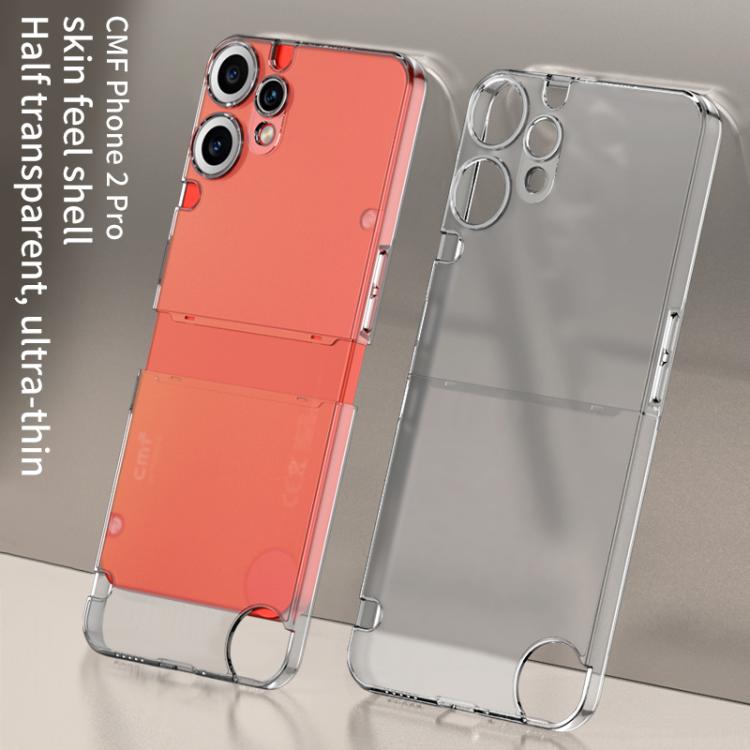 For Nothing CMF Phone 2 Pro GKK Skin Feel Matte Translucent Phone Case(Black)