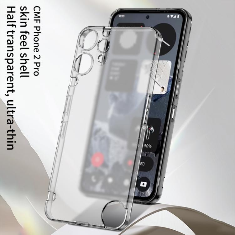 For Nothing CMF Phone 2 Pro GKK Skin Feel Matte Translucent Phone Case(Grey)