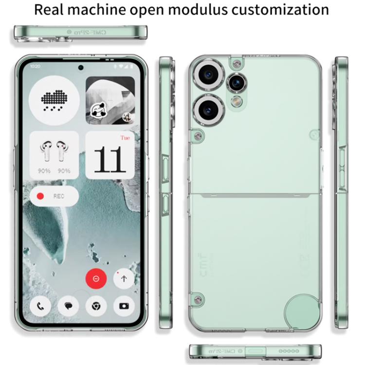 For Nothing CMF Phone 2 Pro GKK Skin Feel Matte Translucent Phone Case(Black)