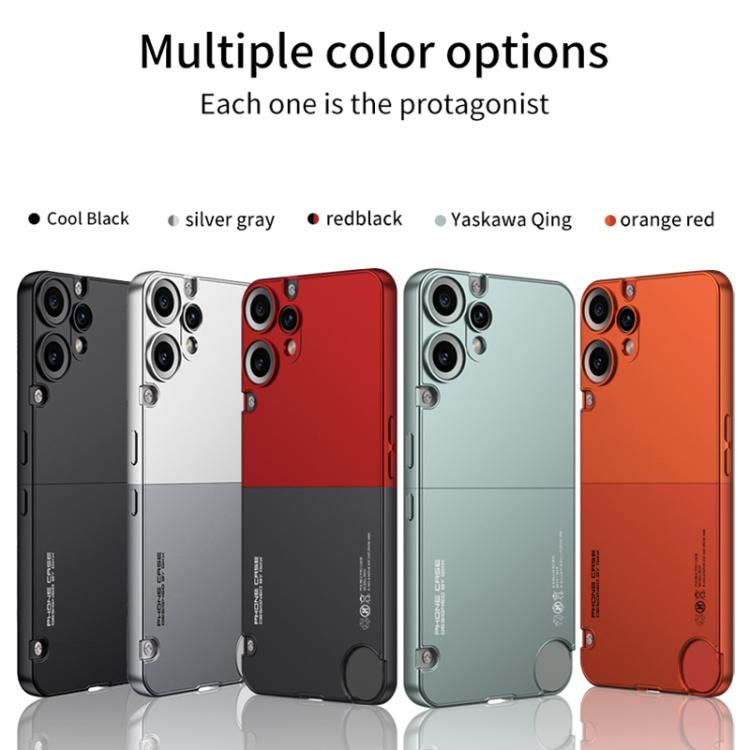 For Nothing CMF Phone 2 Pro GKK Mortise-Tenon Connection Contrast Color Shockproof Phone Case(Blue)
