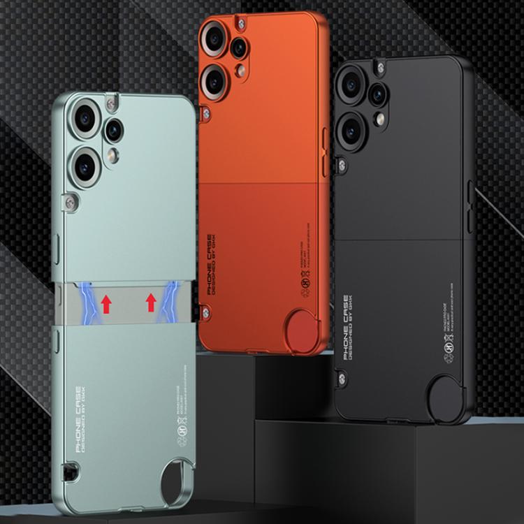 For Nothing CMF Phone 2 Pro GKK Mortise-Tenon Connection Contrast Color Shockproof Phone Case(Black)