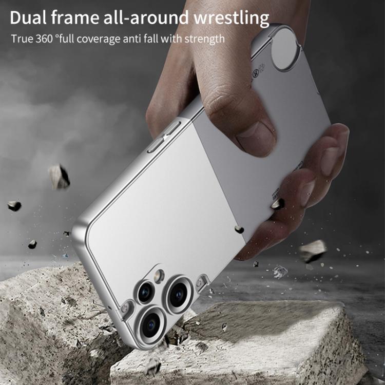For Nothing CMF Phone 2 Pro GKK Mortise-Tenon Connection Contrast Color Shockproof Phone Case(Red Black)