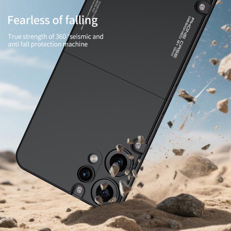 For Nothing CMF Phone 2 Pro GKK Mortise-Tenon Connection Contrast Color Shockproof Phone Case(Orange Red)