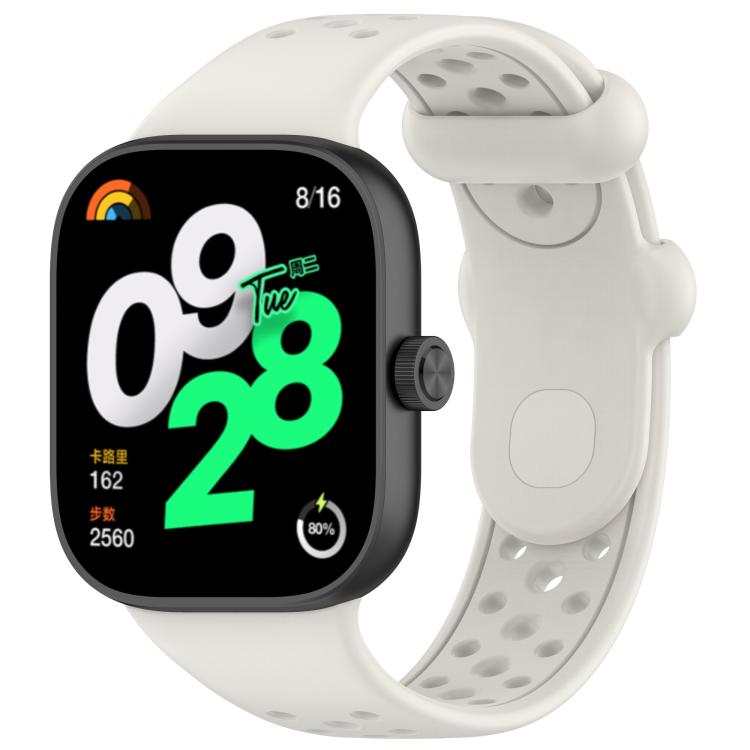 xDfind BreathableHole Solid Color Silicone Watch Band, For Xiaomi Band 9 Pro / Redmi Watch 6 / 5
