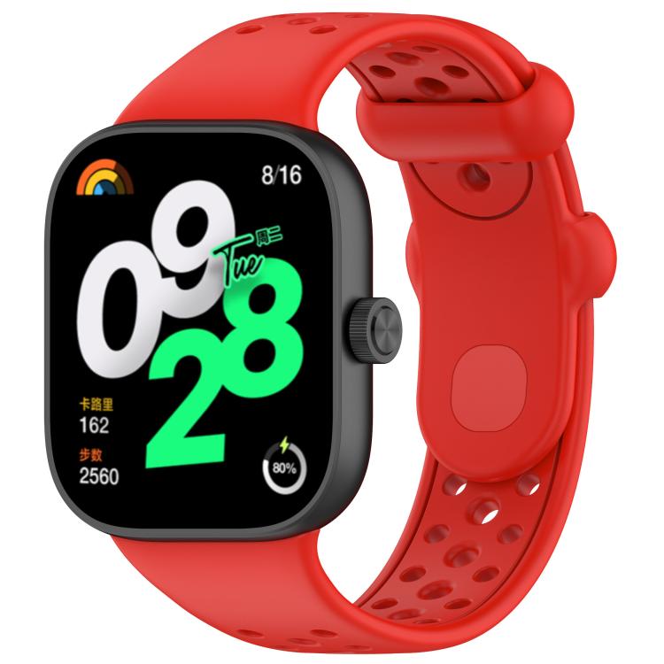 xDfind BreathableHole Solid Color Silicone Watch Band, For Xiaomi Band 9 Pro / Redmi Watch 6 / 5