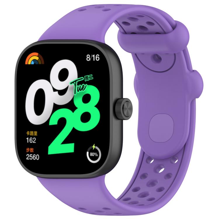 xDfind BreathableHole Solid Color Silicone Watch Band, For Xiaomi Band 9 Pro / Redmi Watch 6 / 5