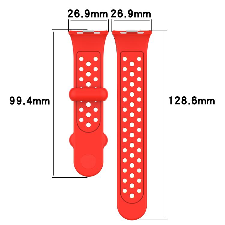 xDfind BreathableHole Solid Color Silicone Watch Band, For Xiaomi Band 9 Pro / Redmi Watch 6 / 5