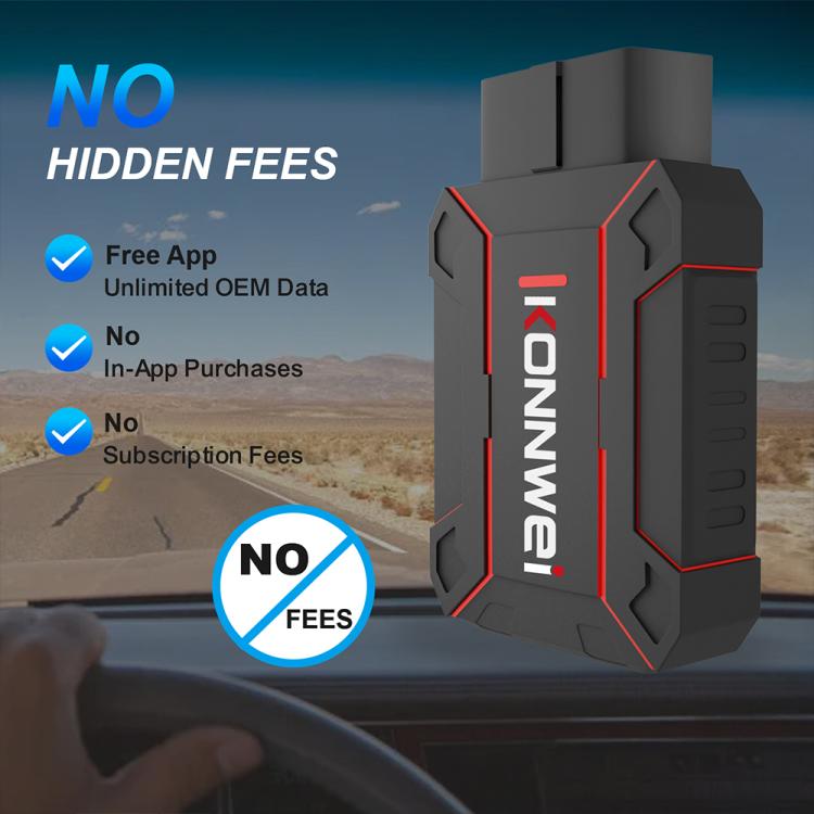 KONNWEI MAXOBD Full Car System Scanner OBD2 Diagnostic Tool Code Read, MAXOBD