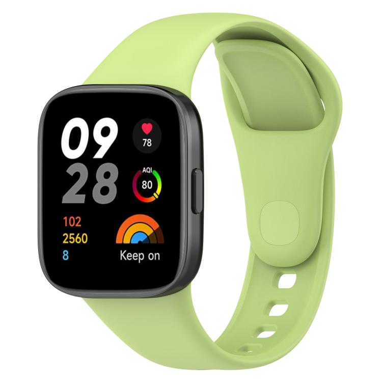 xDfind Solid Color Silicone Watch Band, with Button, For Redmi Watch 3