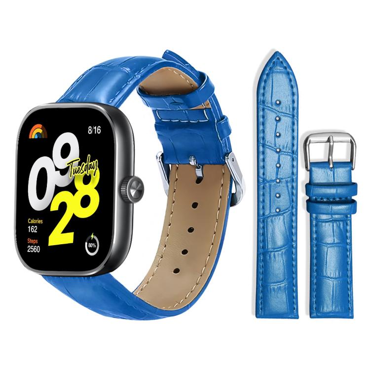 xDfind Bamboo Texture Pin Buckle Leather Watch Band, For Xiaomi Band 9 Pro / Redmi Watch 6 / 5, For Xiaomi Smart Band 10 / 9 / 8 / NFC 14mm, For Redmi Watch 3 Active / Lite 20mm, For Redmi Watch 3 20mm