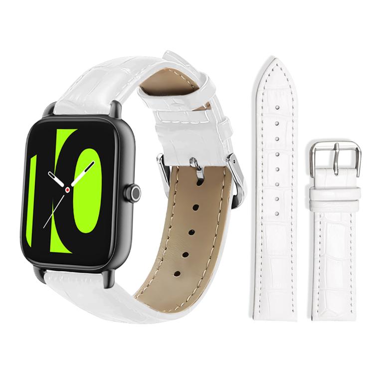 xDfind Bamboo Texture Pin Buckle Leather Watch Band, 22mm For Xiaomi Watch S3/2 Pro/S2/S1, 22mm For Xiaomi Haylou Watch LS09B / LS05S / LS10, 20mm For Xiaomi Haylou RS4 Plus LS11 / LS12