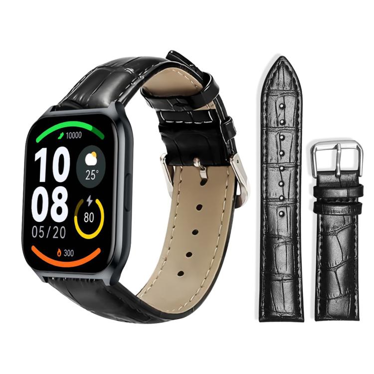 xDfind Bamboo Texture Pin Buckle Leather Watch Band, 22mm For Xiaomi Watch S3/2 Pro/S2/S1, 22mm For Xiaomi Haylou Watch LS09B / LS05S / LS10, 20mm For Xiaomi Haylou RS4 Plus LS11 / LS12