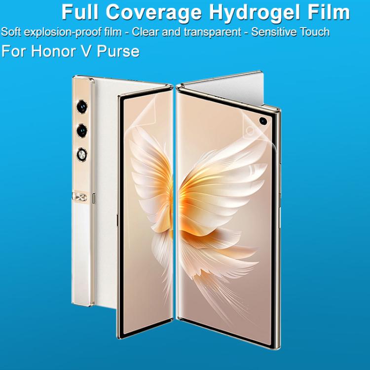 For Honor V Purse imak Curved Full Screen Hydrogel Film Protector