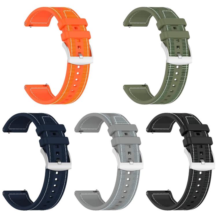 xDfind Hybrid Nylon Braid Silicone Watch Band, 22mm For Amazfit GTR 4 / GTR 3 / GTR 3 Pro, 20mm For Amazfit GTS4 Mini / GTS 3 / GTS 2