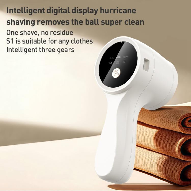 Yesido EC19 Smart Digital Display Single Head Hair Ball Trimmer(Beige)