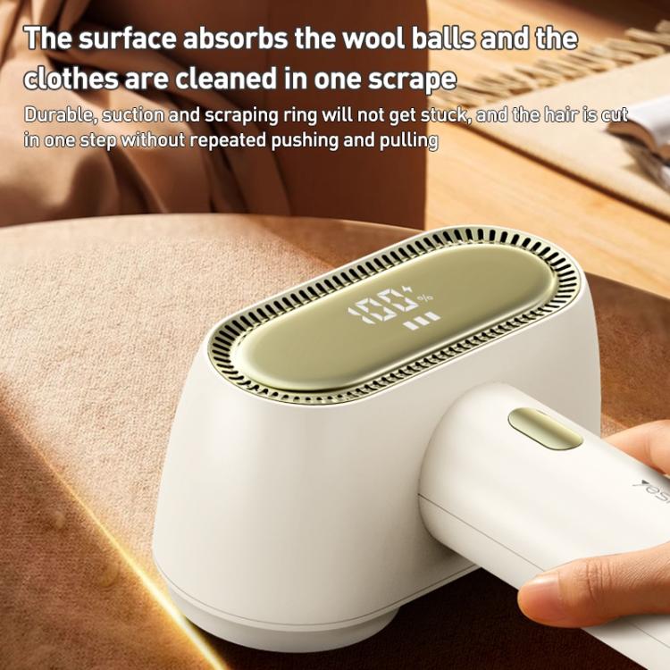 Yesido EC20 Smart Digital Display Dual Head Hair Ball Trimmer(Beige)