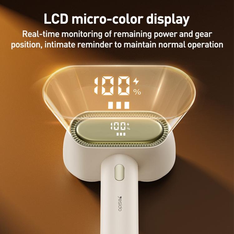 Yesido EC20 Smart Digital Display Dual Head Hair Ball Trimmer(Beige)