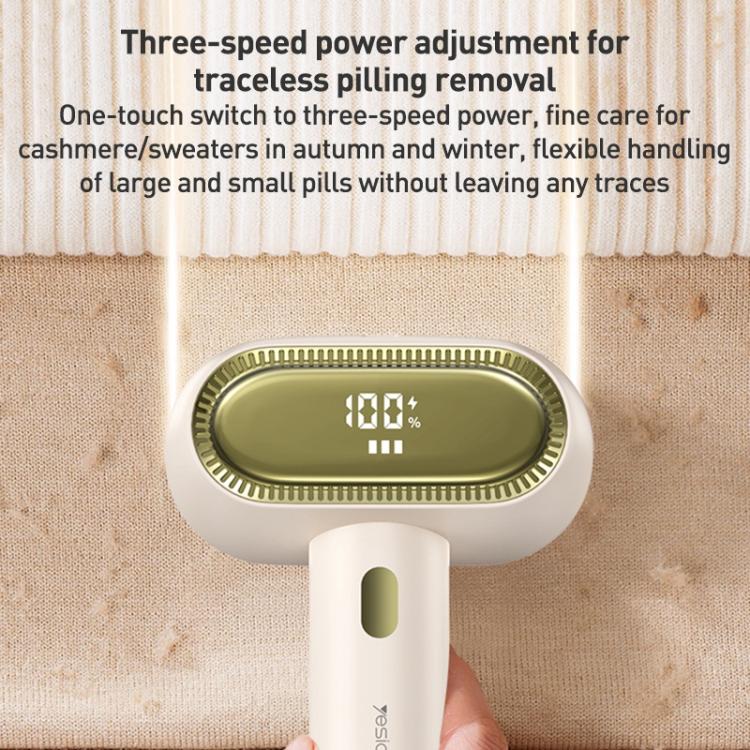 Yesido EC20 Smart Digital Display Dual Head Hair Ball Trimmer(Beige)