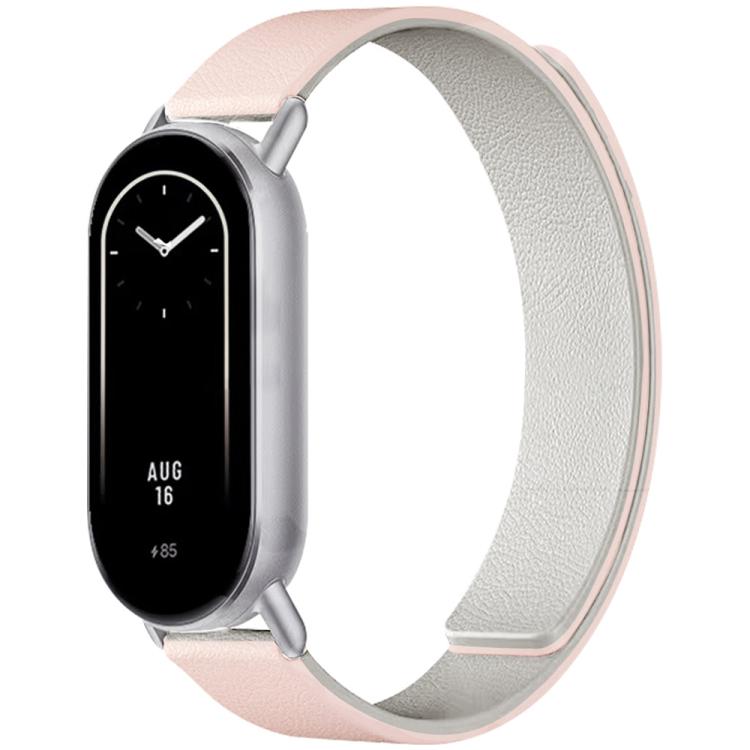 xDfind Flat Head Litchi Texture Magnetic Silicone Watch Band, 14mm, 18mm