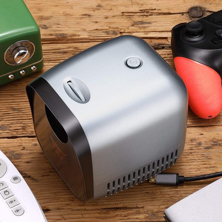 VIVIBRIGHT L1 Basic 480x240P 60ANSI LCD + LED Smart Projector, UK Plug(Black)