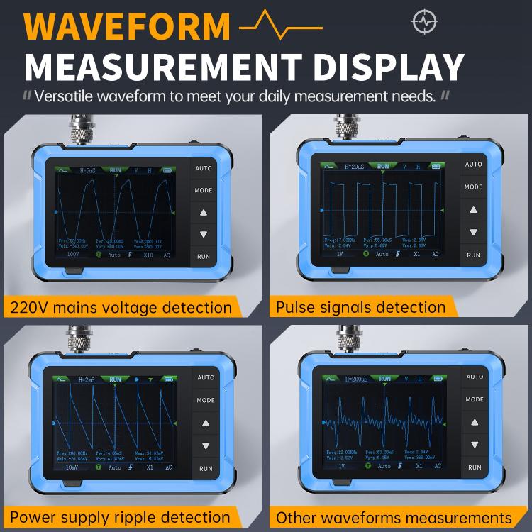 FNIRSI DSO510 Handheld Small Digital Portable Tablet Oscilloscope, DSO510
