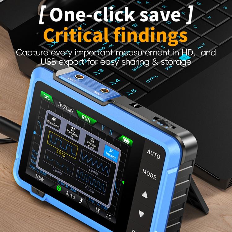FNIRSI DSO510 Handheld Small Digital Portable Tablet Oscilloscope, DSO510