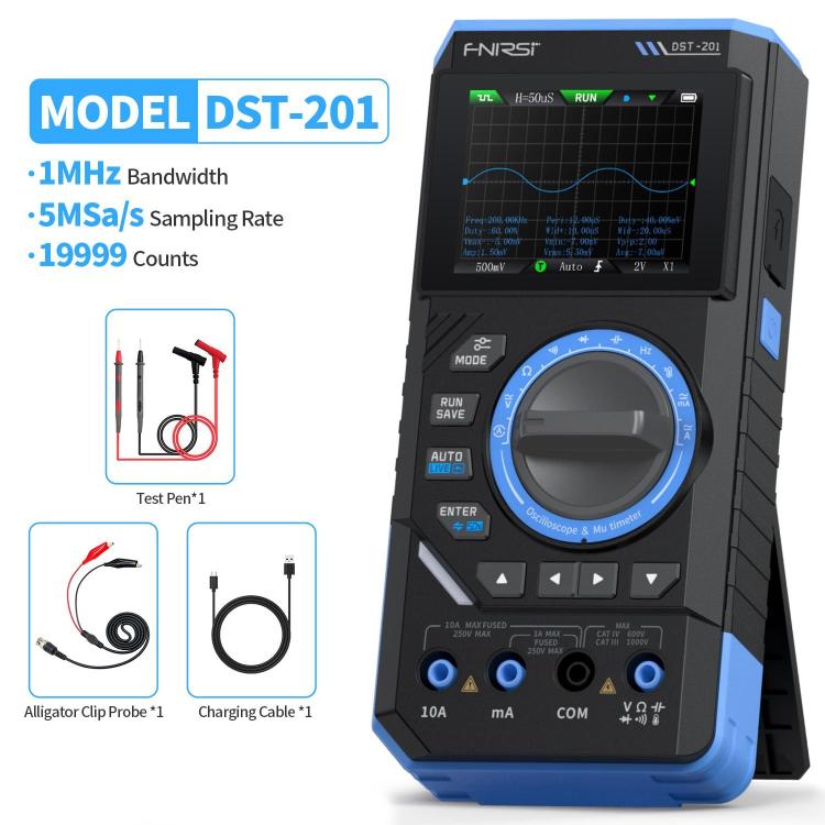 FNIRSI DST201 3 in 1 Digital Multimeter Oscilloscope