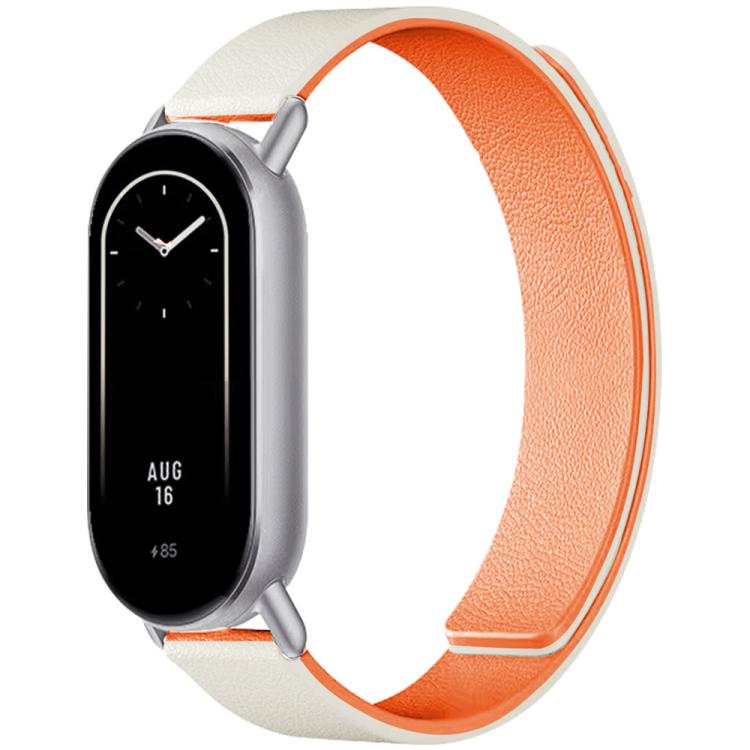 xDfind Litchi Texture Magnetic Silicone Watch Band, For Redmi Watch 6 / 5 / Xiaomi Band 9 Pro, For Xiaomi Smart Bnad 10 / 9 / 8