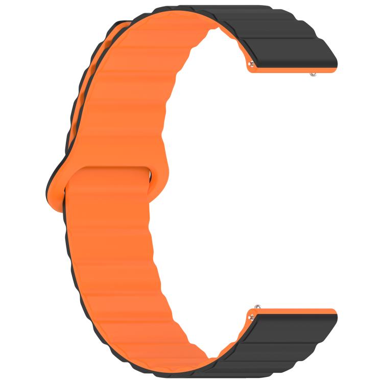 xDfind Loop Magnetic Glossy Silicone Watch Band, 22mm