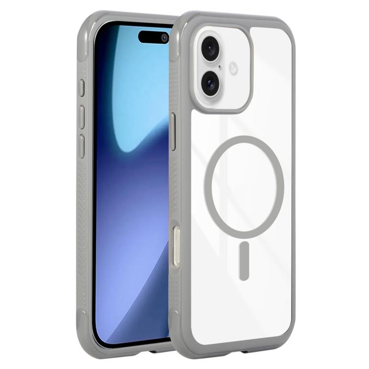 Solid Color Edge Transparency MagSafe Magnetic Phone Case, For iPhone 17 Pro Max, For iPhone 17 Pro, For iPhone 17