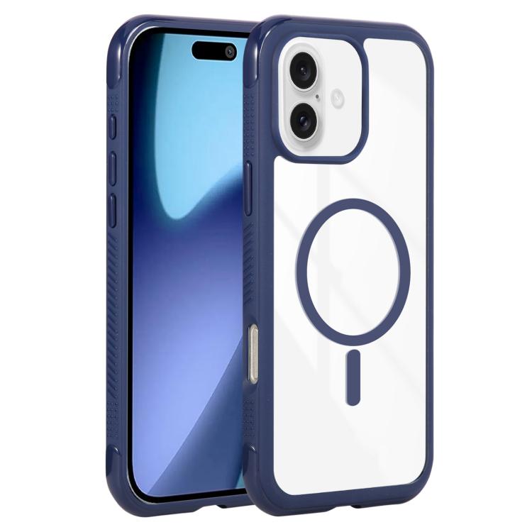 Solid Color Edge Transparency MagSafe Magnetic Phone Case, For iPhone 17 Pro Max, For iPhone 17 Pro, For iPhone 17