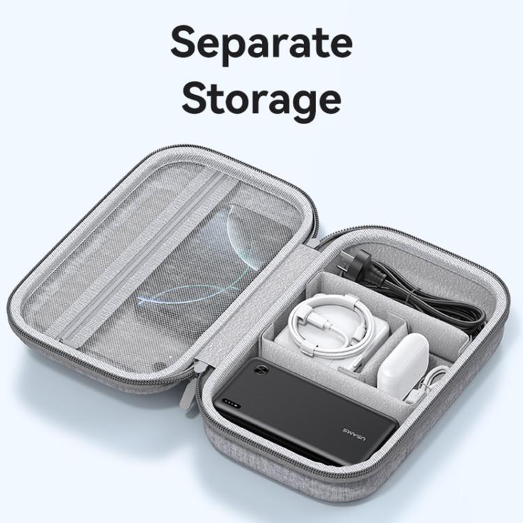 USAMS Jane05 10.6 inch Large Capacity Storage Bag(Grey)