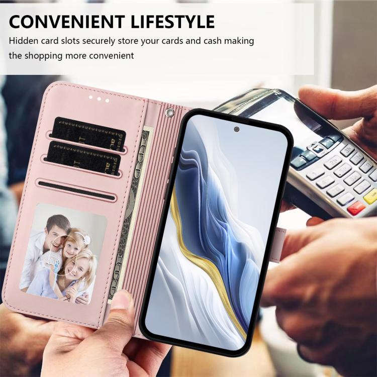 Embossed Heart Cat Leather Phone Case with Hand Strap, For Umidigi G100, For Umidigi Note 100
